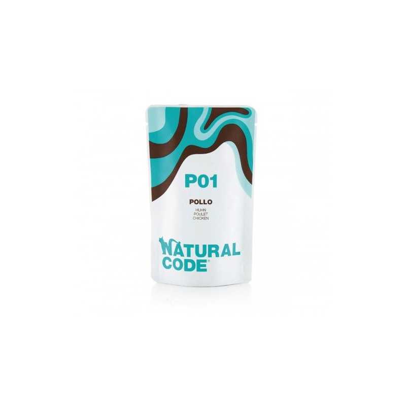 Natural Code - P 01 -  Pouch Pollo 70g