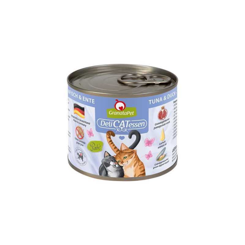 GranataPet DeliCatessen tuna & duck- completo - 200g lattina