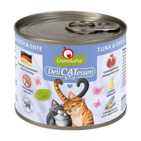 GranataPet DeliCatessen tuna & duck- completo - 200g lattina