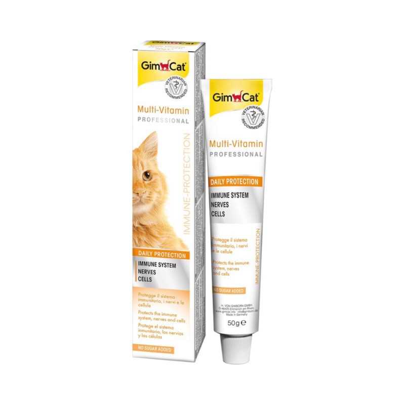 Gimcat Multi vitaminProfessional per gatti 100g pasta multivitaminica