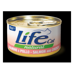 Life Cat Natural Salmone e...