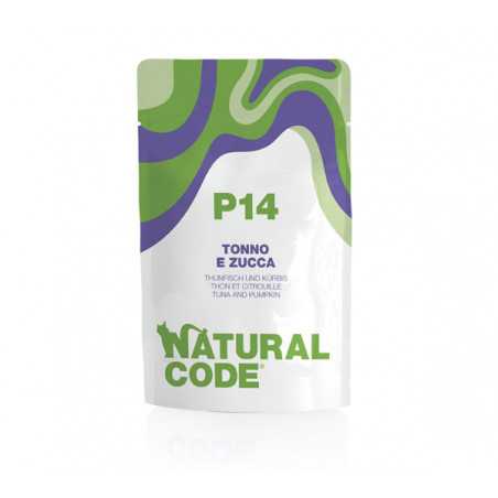 Natural Code - P 14 -  Pouch Tonno e Zucca 70g