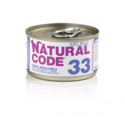 Natural Code 33 - Tonno, Orata e Mela 85g